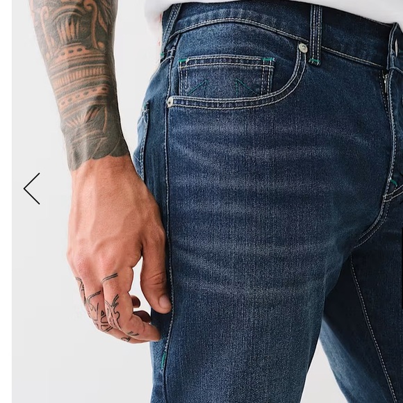 True Religion Ricky Single Needle Straight Jean W34 L34 Style: 70057 - Picture 3 of 14